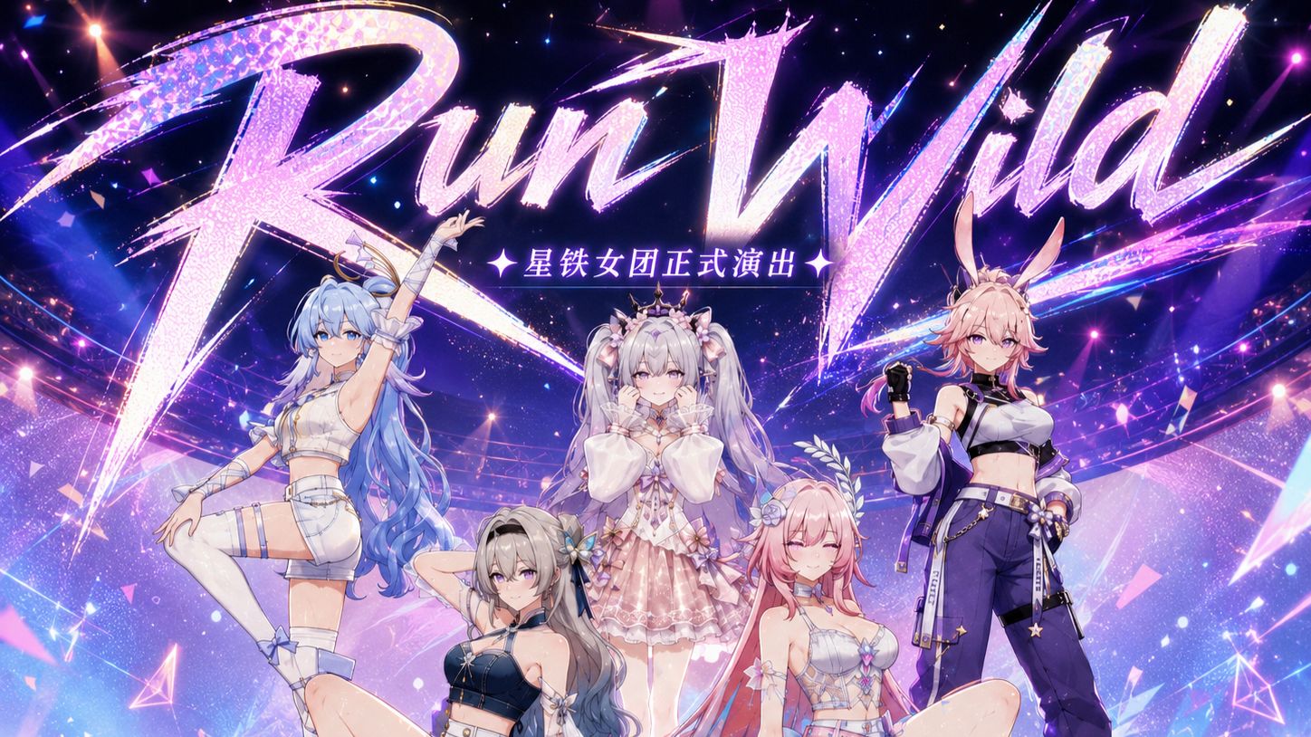 Run Wild，星铁女团正式演出