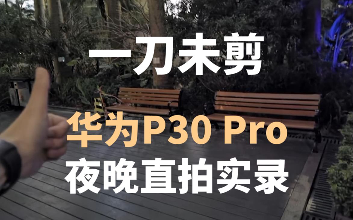 【一刀未剪】华为P30 Pro极暗光拍摄测试实录