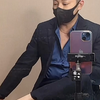 帅哥试穿看看袜