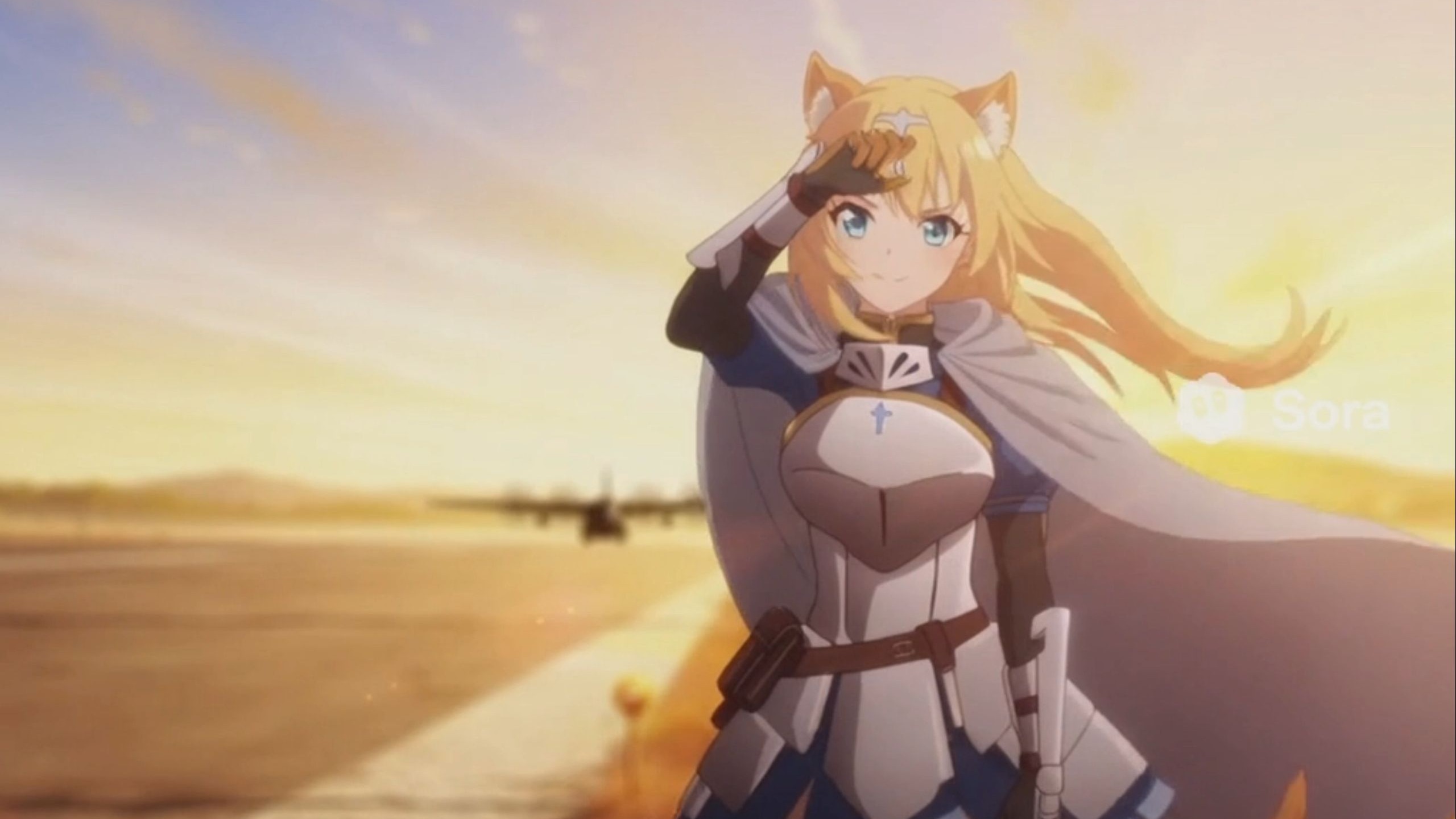 【Sora2 x Suno x Deepseek x Chatgpt/Rim】绮罗勇者行记-Kiiro Valor Story op 主题曲 5525年 素像