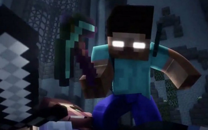 herobrine,herobrine死亡军团图片 minecraft动画:挑战herobrine-latez animations