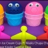 4 Colors Play Doh Ice Cream Cups PJ Masks Chupa Chups LOL SU
