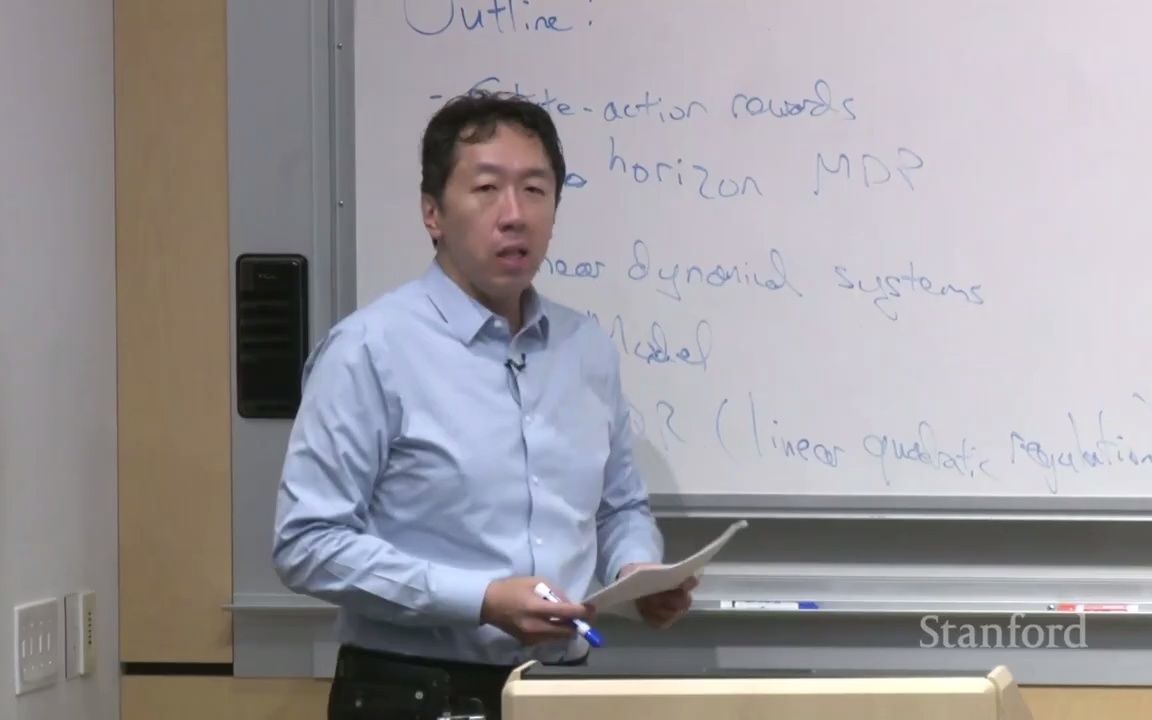 19.Lecture 19 - Reward Model & Linear Dynamical System - Stanford CS229 ...