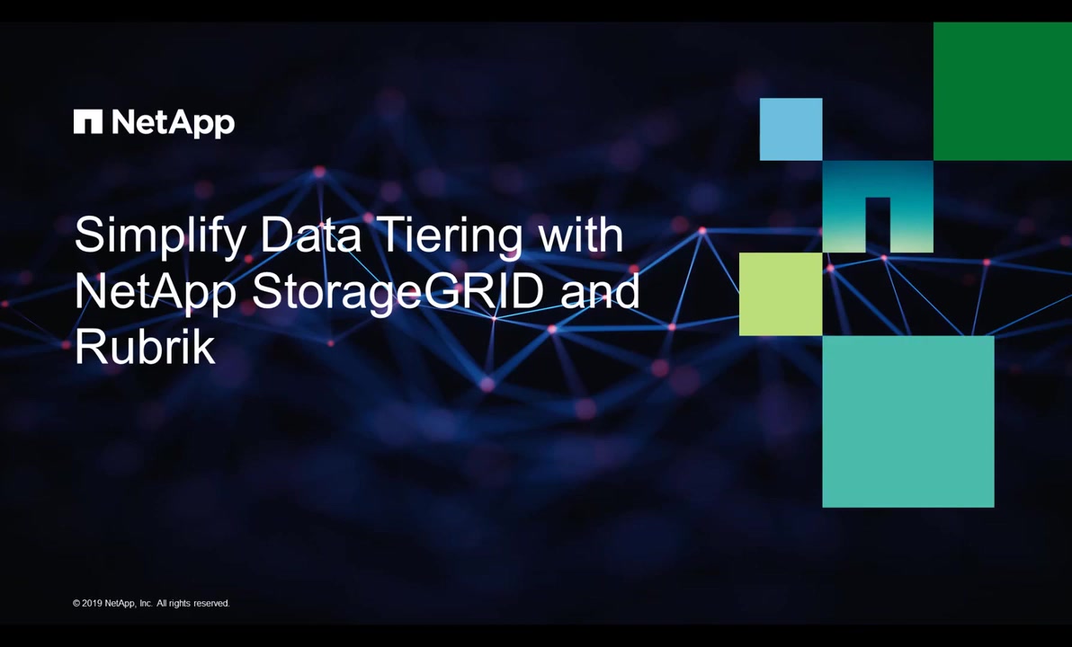 Simplify Data Tiering with NetApp StorageGRID and Rubrik_哔哩哔哩_bilibili