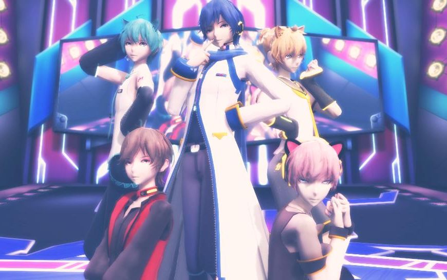 mmd随心所欲mercyvocaloid男团