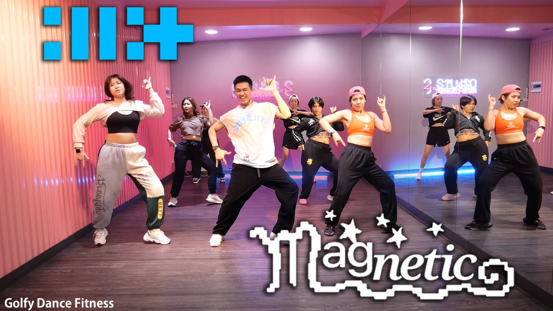 KPOP ILLIT Magnetic GolfyDance Dance Fitness Dance Workout 