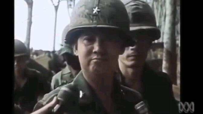 [中文字幕]南越黎明岛少将在春禄战役的采访 1975年越南战争的最后一场战役