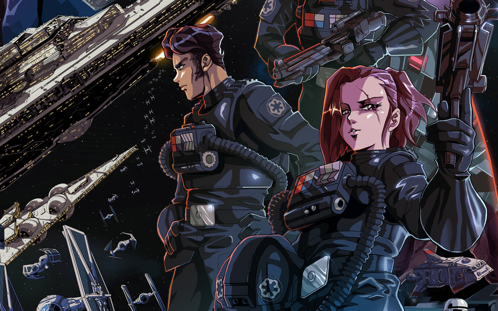 【星球大战】动画短片《钛战机》重制版 tie fighter remastered