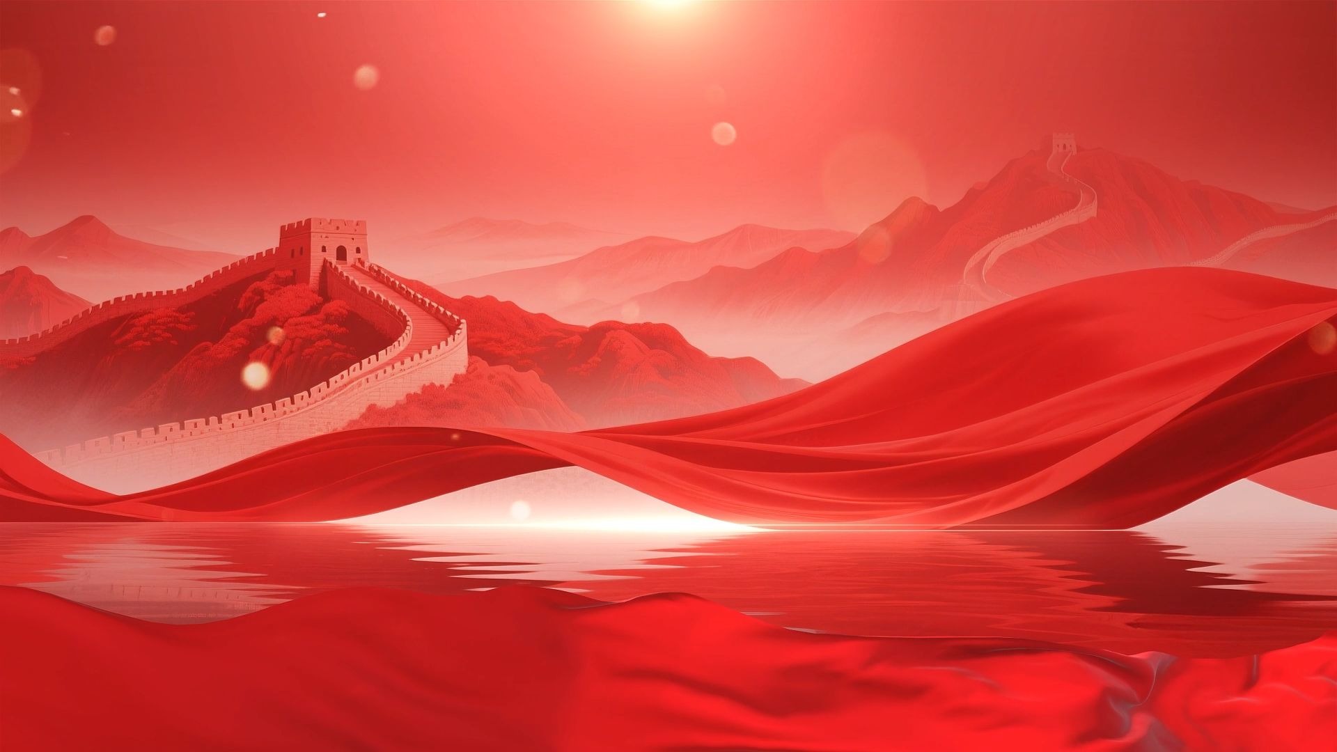 万能通用8分钟 演讲宣讲朗诵背景视频素材