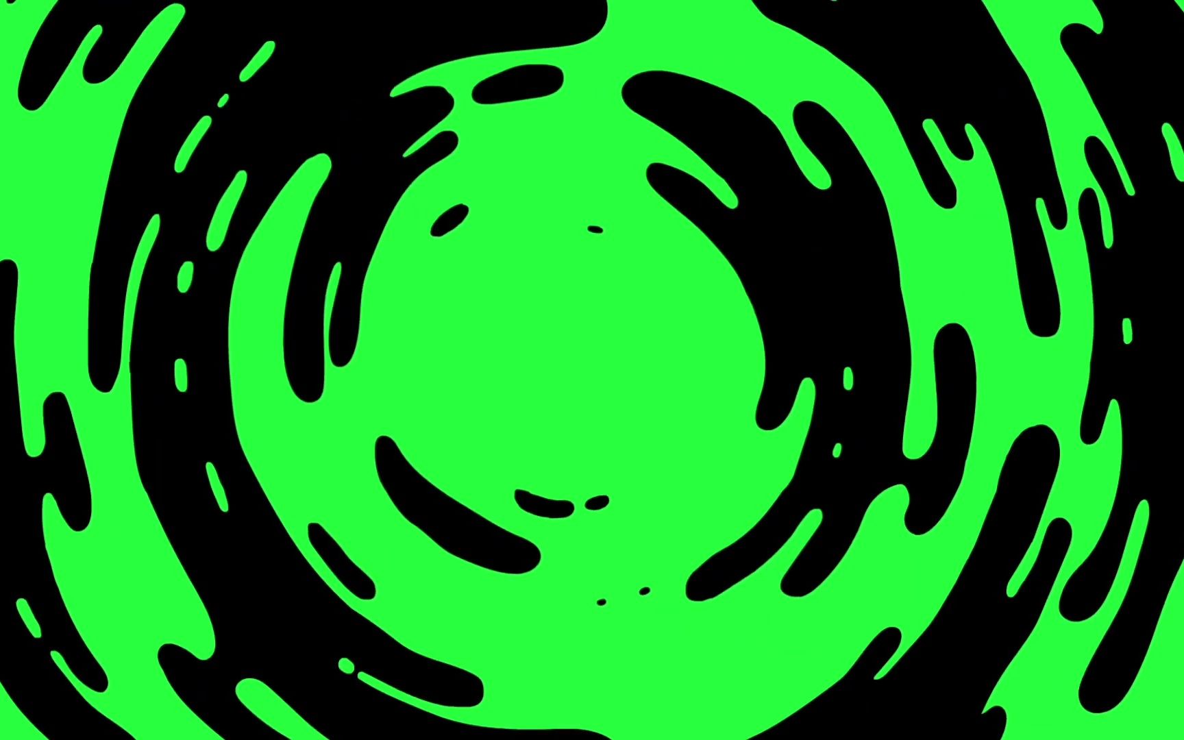 【绿幕菌】精选8种涂鸦转场效果绿幕素材（无水印）