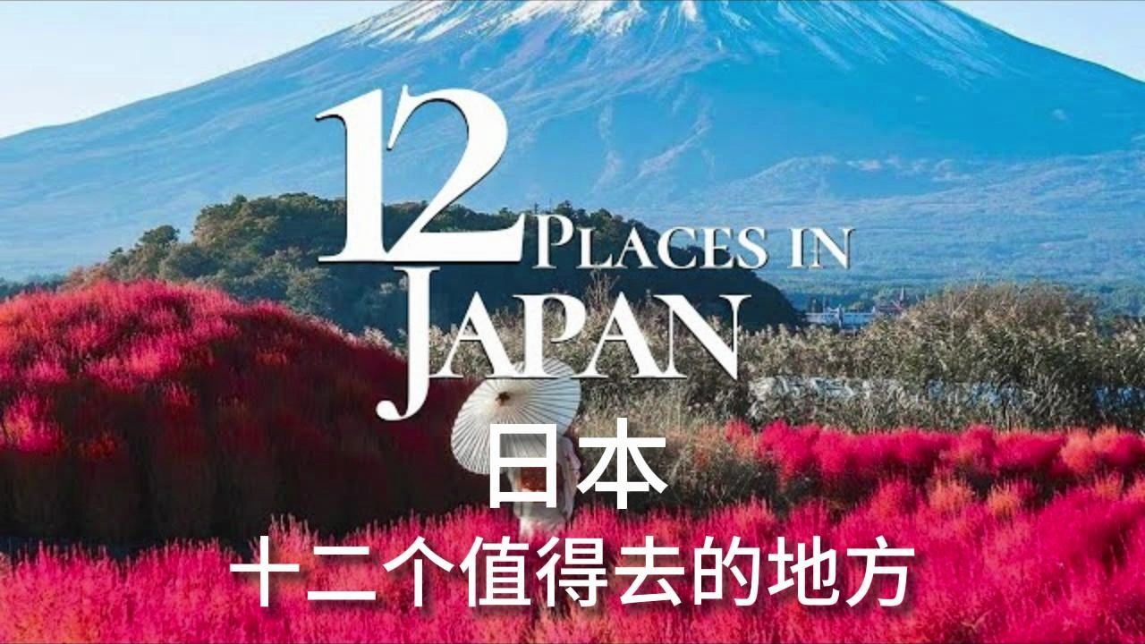 【中英字幕】日本最美丽的12个旅游景点 | 首次日本旅行