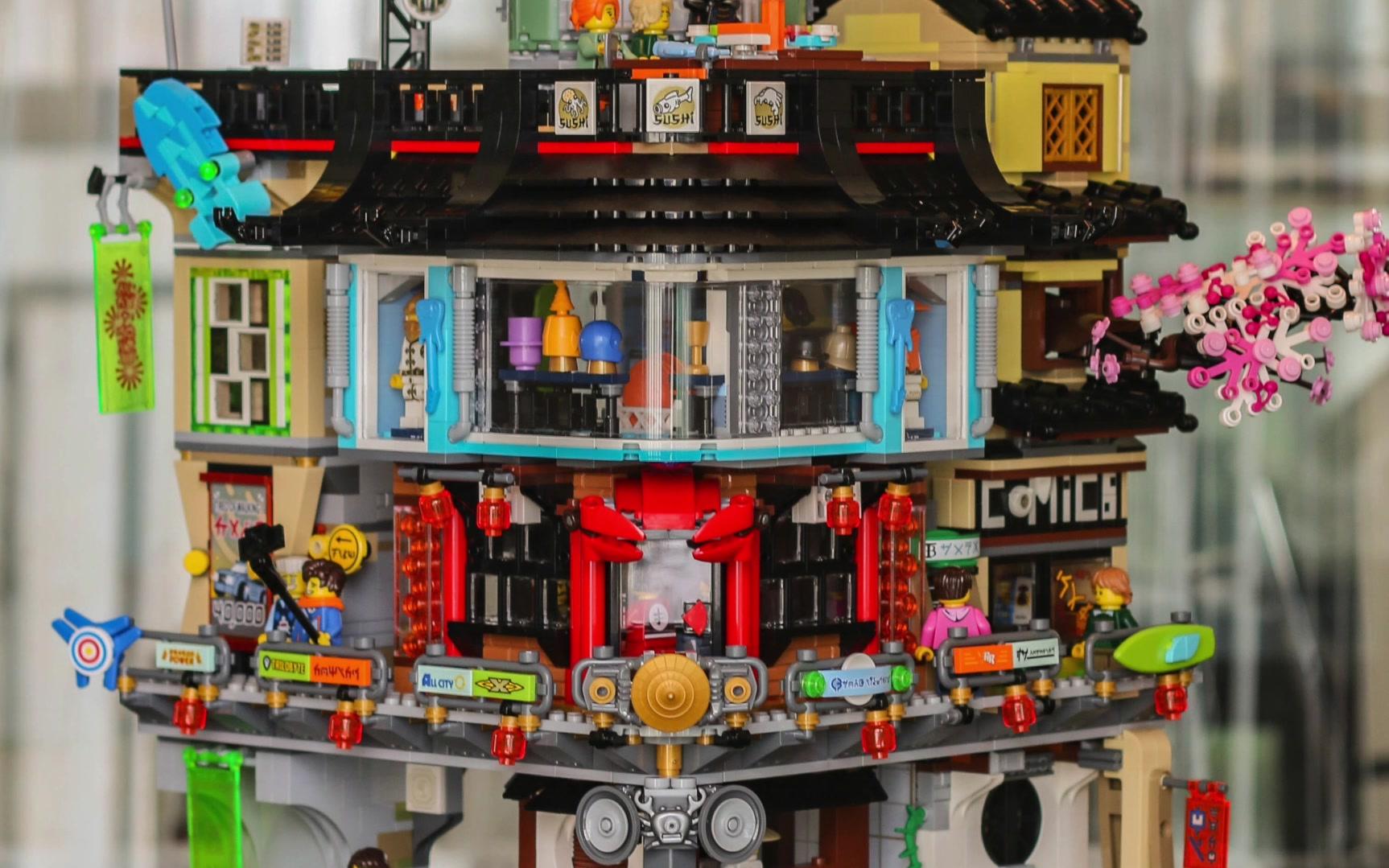 LEGO reveals 70620 Ninjago City, the massive modular Ninjago Movie set ...