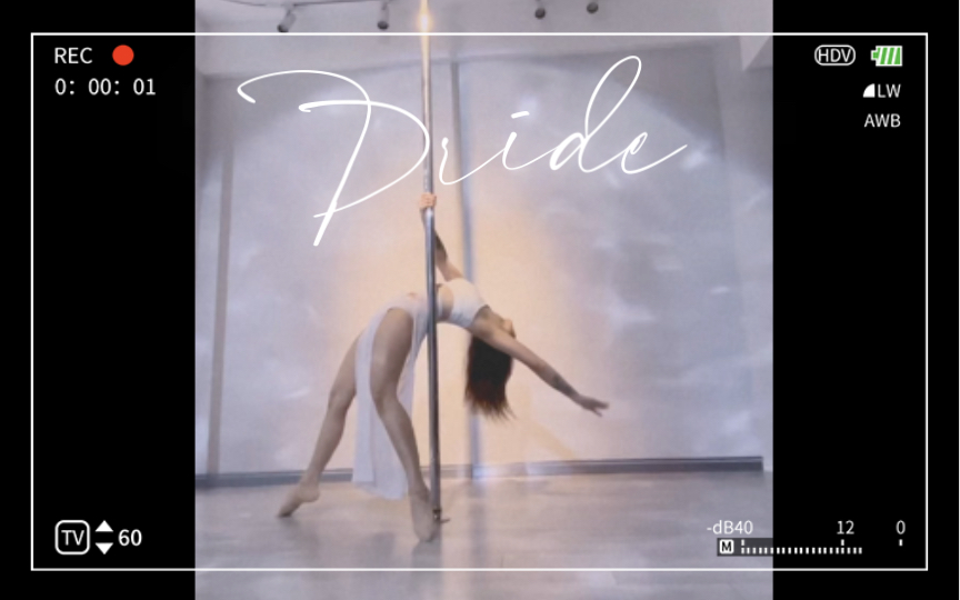 Fairy-like pole dancing!