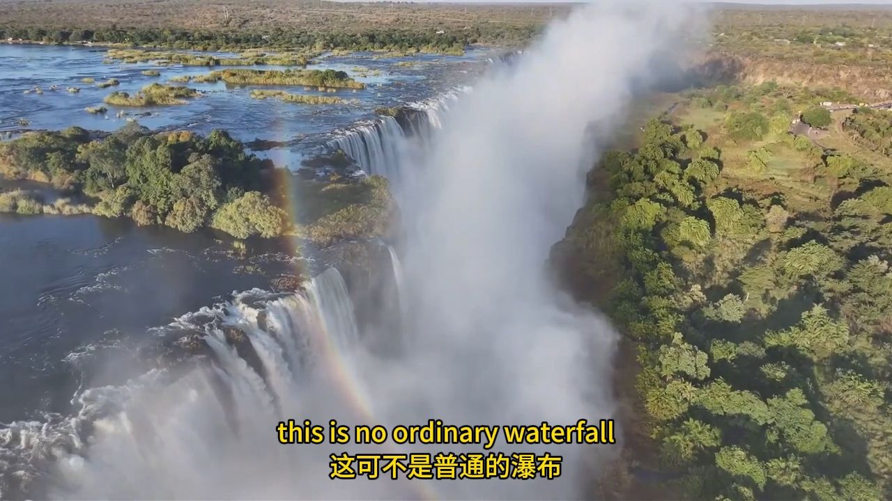 人教新八下Unit4 话题导入视频 维多利亚瀑布