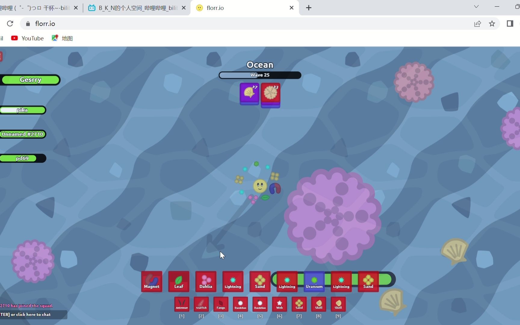 Florr.io Daily Maze+crafting