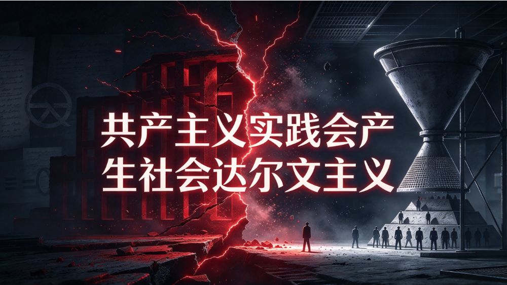 部分共产主义实践会滑向社会达尔文主义？