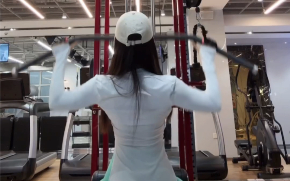 Gym deep squats, hard pulls, back training.