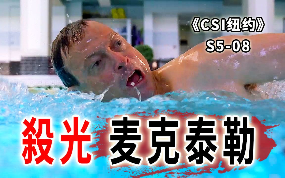 连环杀手全城屠杀“麦克泰勒”，恰好男主也叫“麦克泰勒”《CSI纽约》S5-08