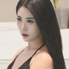 美女模特郑宝美【黑色比基尼泳装】时尚穿搭摄影