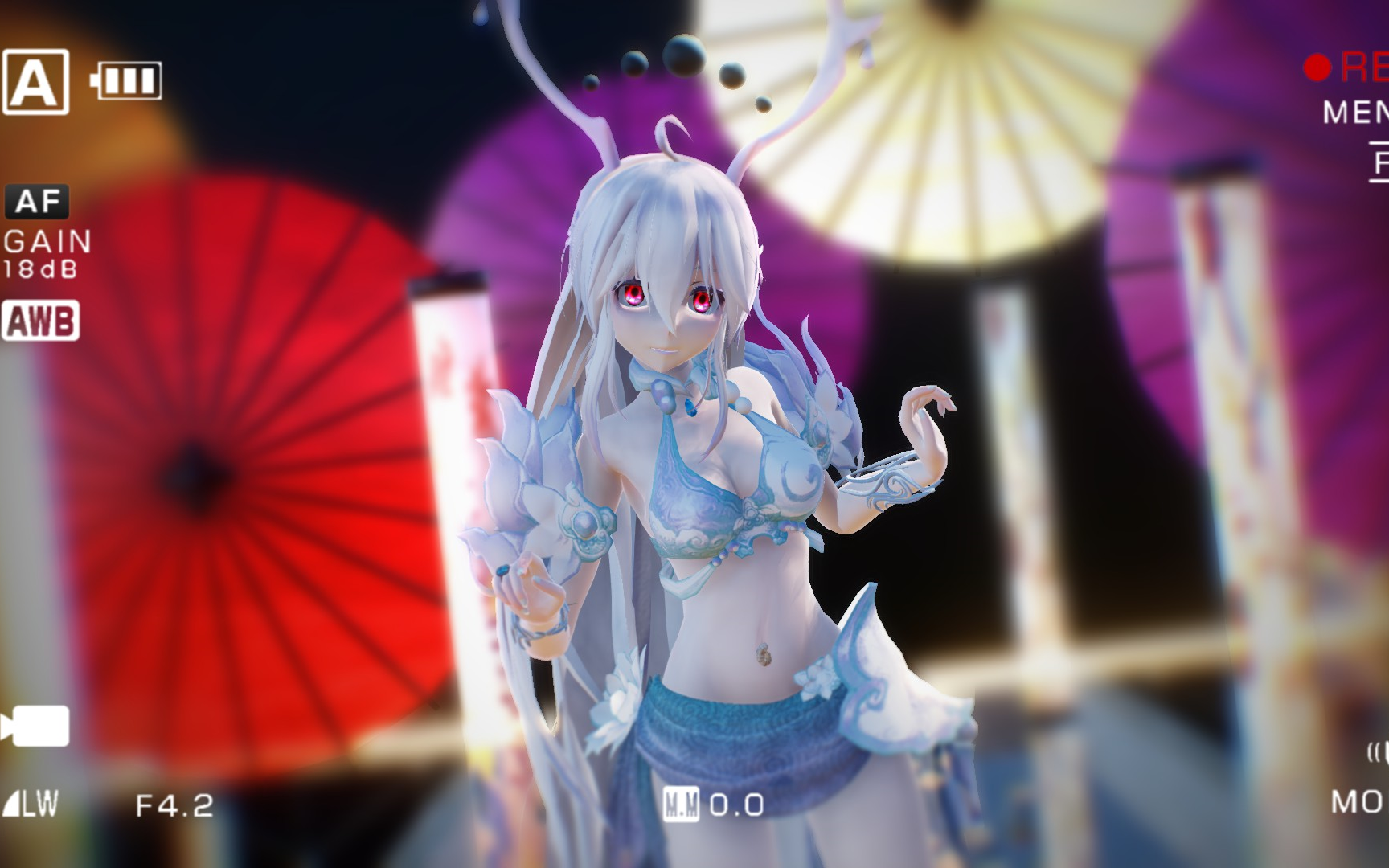 【弱音mmd】龙女 简约渲染 inspiration 60帧_哔哩哔哩_bilibili