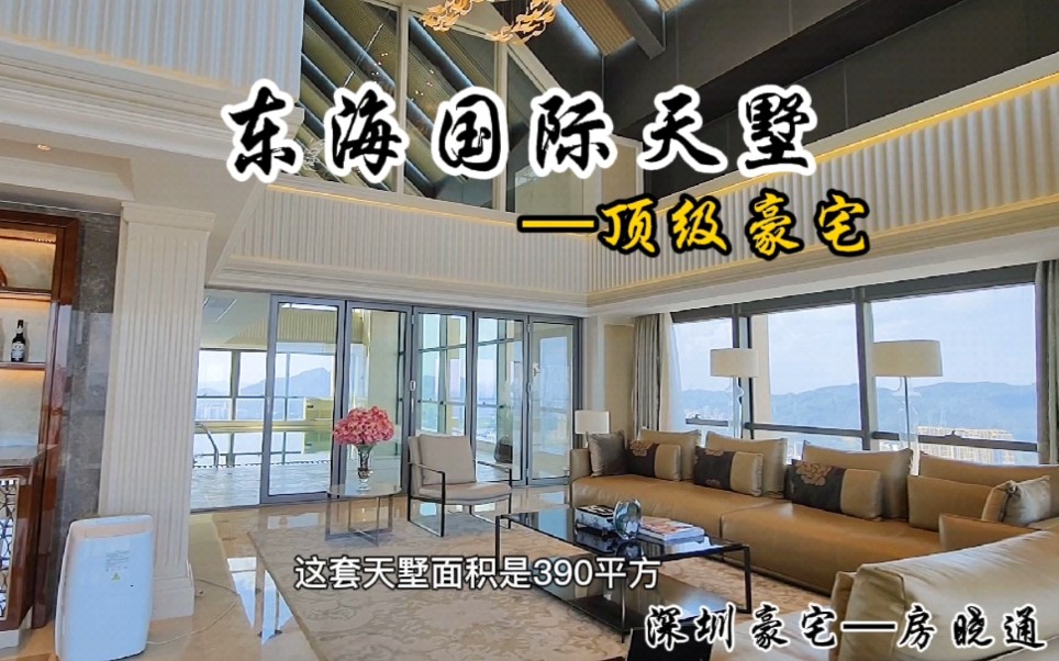 亚洲十大豪宅之一东海国际天墅与天交际一览无余推开窗即可看见璀璨的