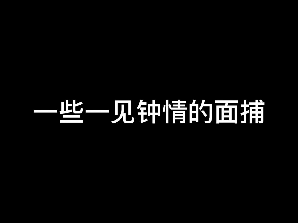 分享一些面捕