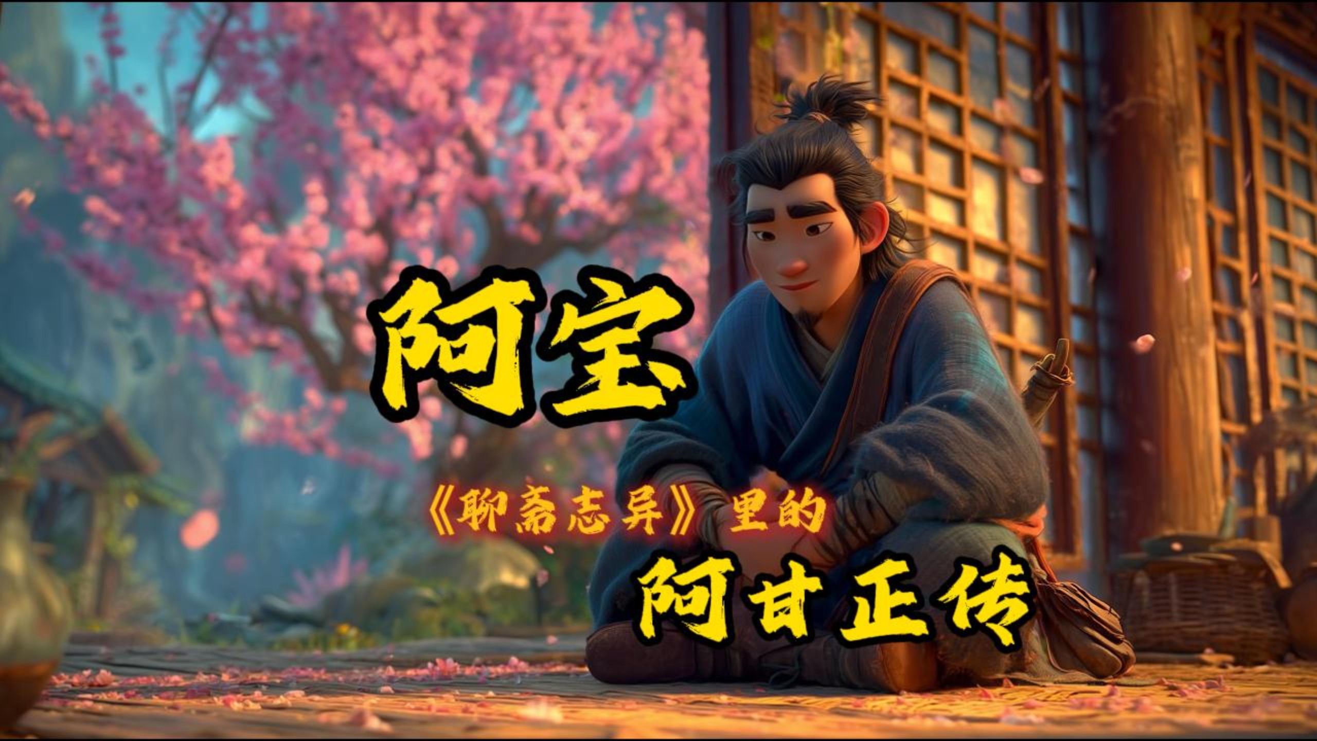《阿宝》：聊斋里也有一部《阿甘正传》