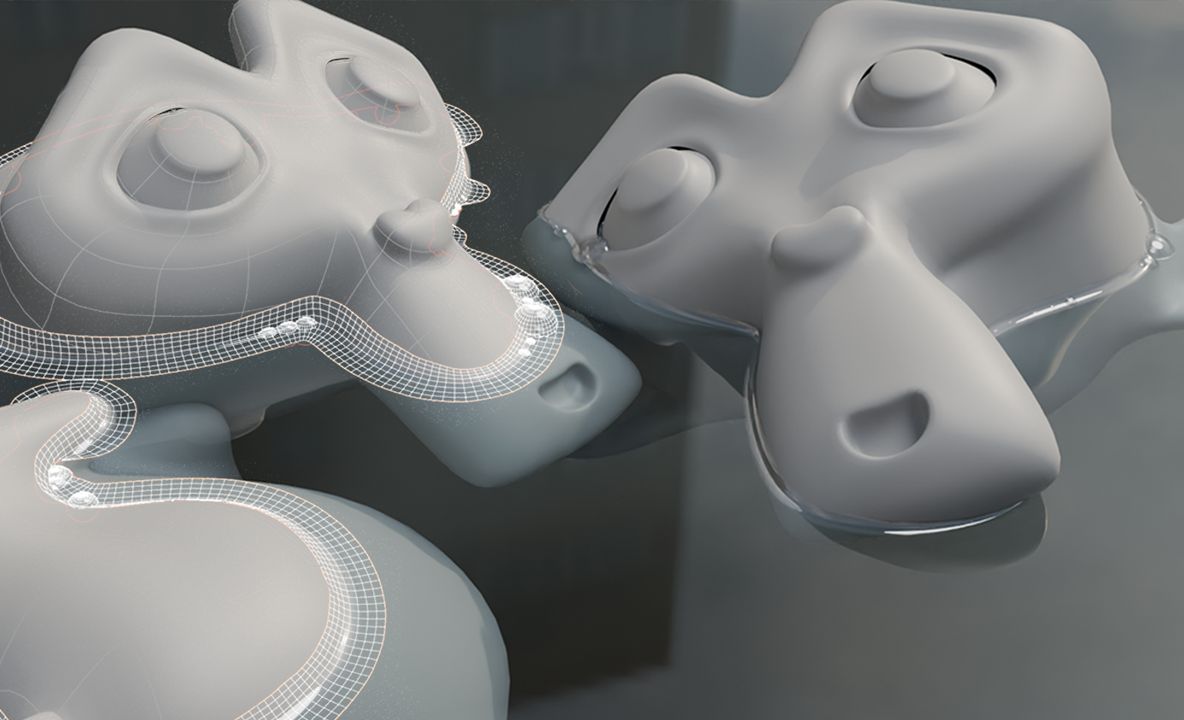 水面渲染的秘密技巧！Blender 几何节点