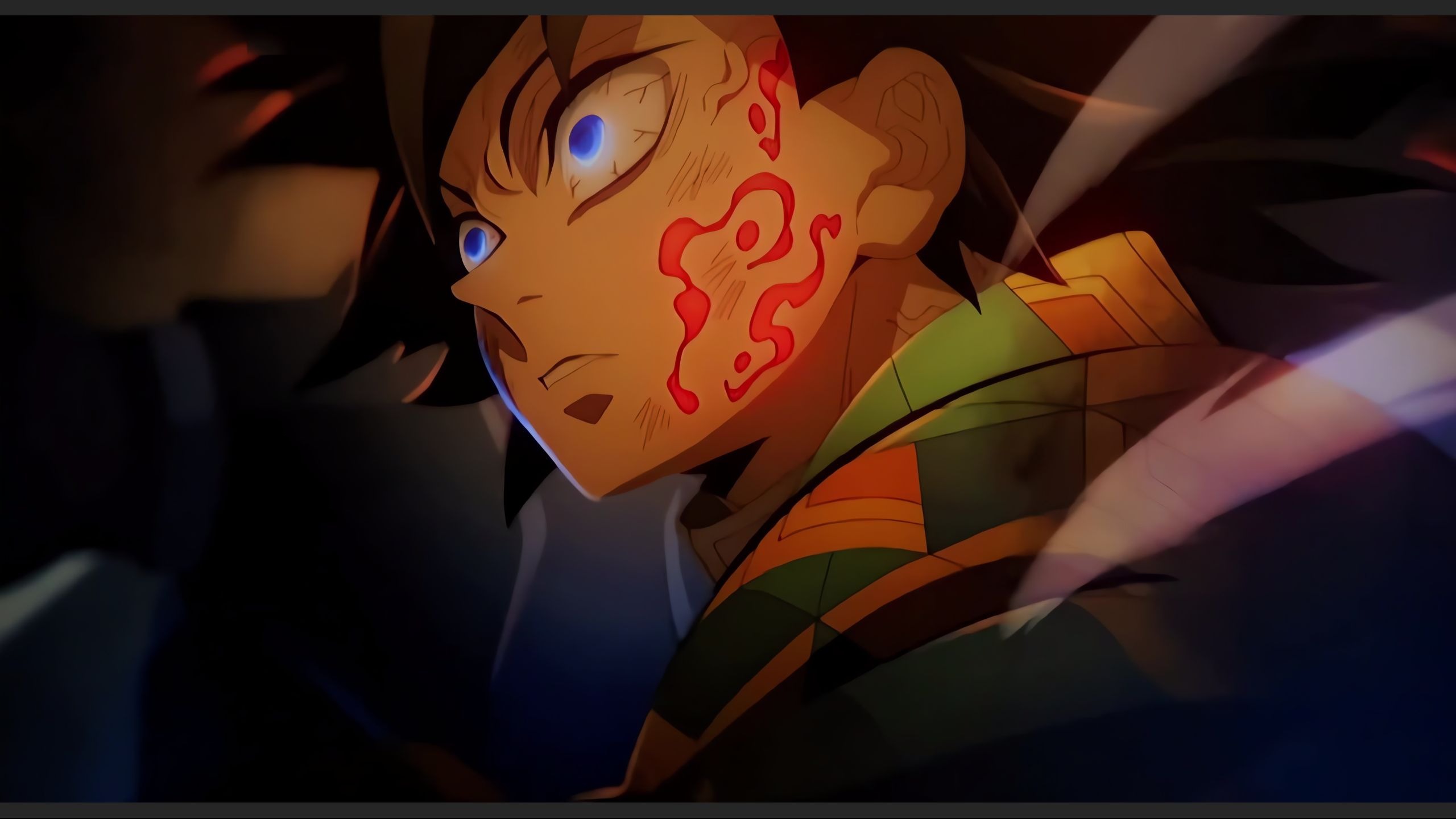 【4k60fps】富冈义勇VS猗窝座（中）