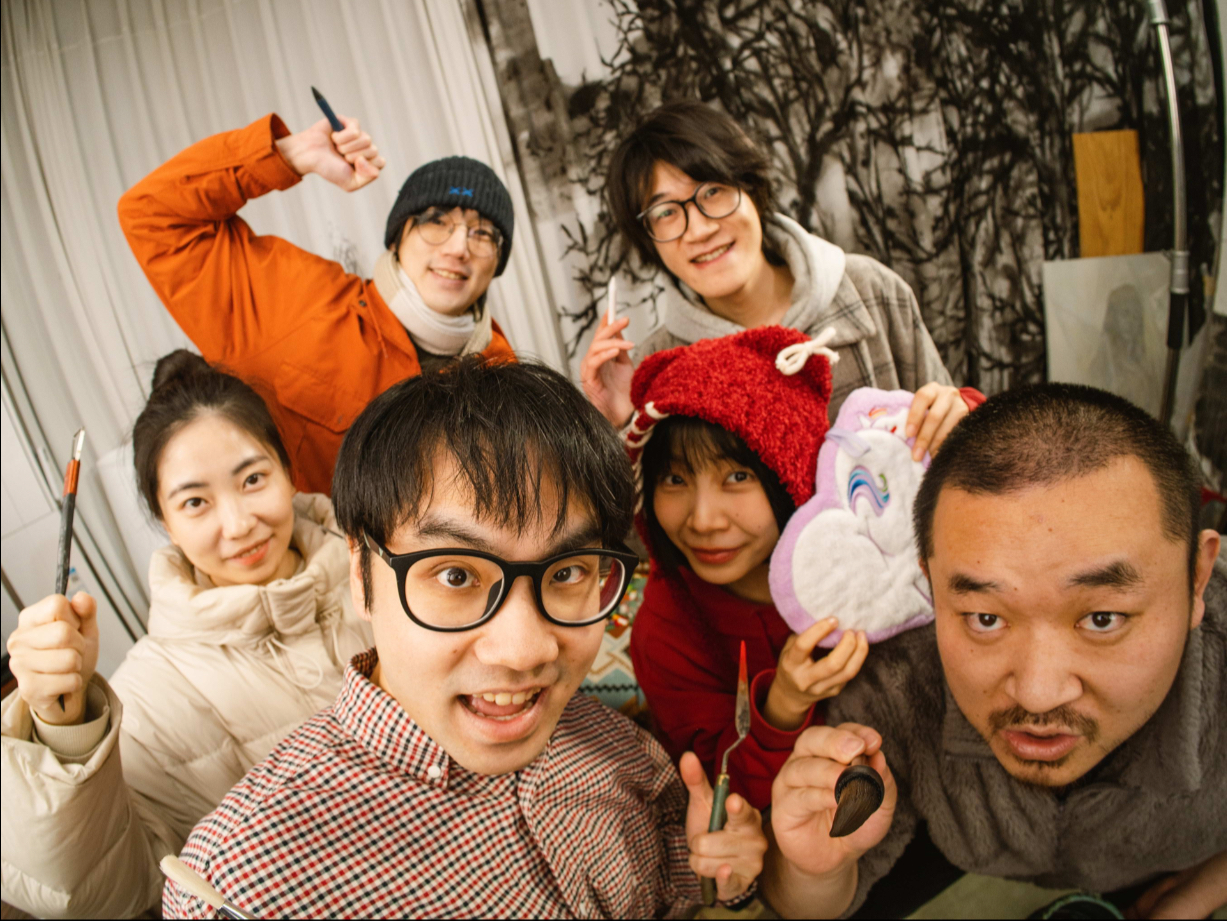 让14个艺术家画年画，会有多卷？