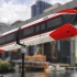 我国首条磁浮空轨列车，可悬挂在空中，穿梭在大都市