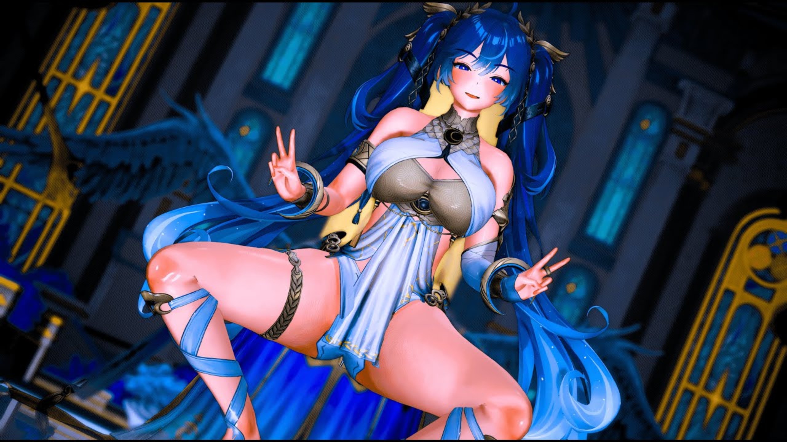 你们抽出的尤诺找来找你们啦【尤诺/鸣潮MMD/4K60帧】