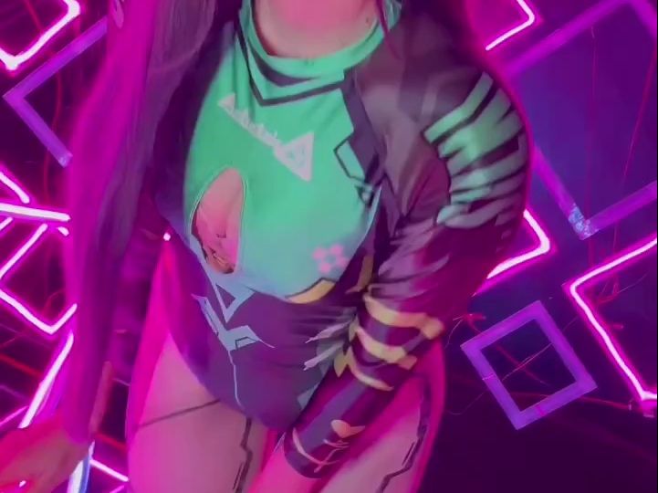 Cyberpunk Race Swimming Wear Portraits