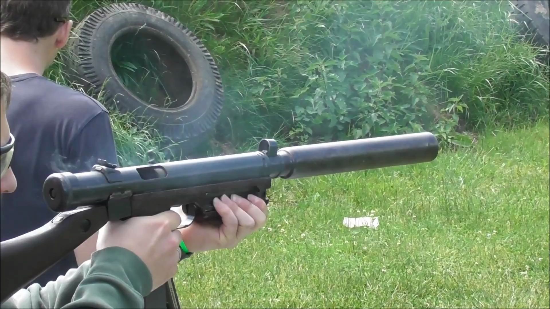 SA vz 24冲锋枪射击