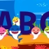 少儿英语儿歌动画ABC字母歌鲨鱼宝宝版识颜色，ABC字母歌串烧