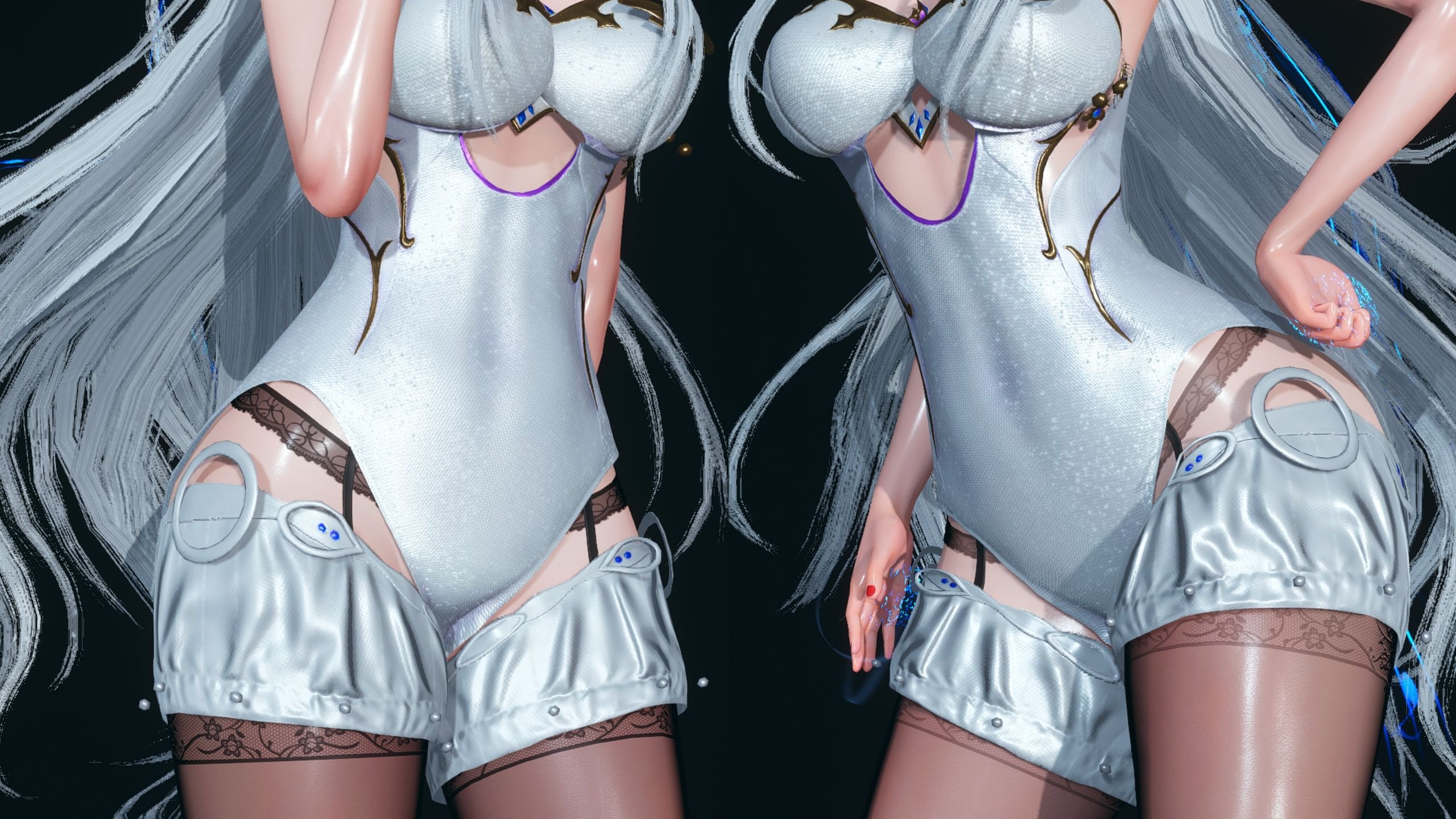 永劫无间 妖刀姬 人偶之梦【蓝白】