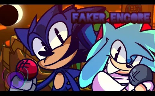 FNF Vs Sonic.EXE - Faker Encore [ Made by DR-CYBER ]
