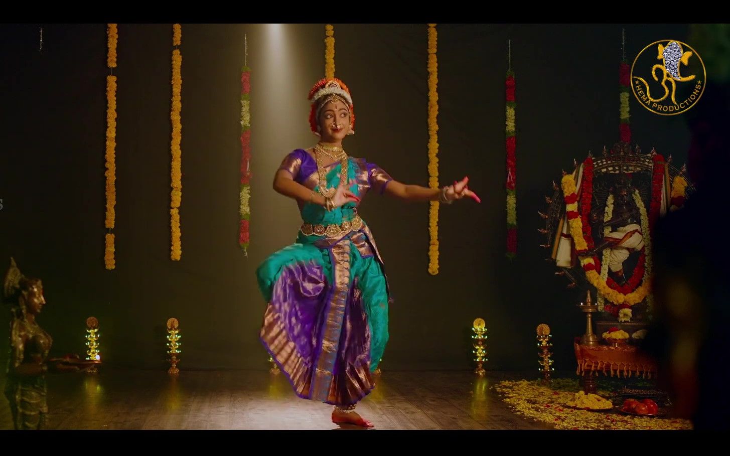 【印度古典舞】能让众神之神湿婆都崇拜的，当然就只有毗湿奴毗老师的化身啦~（原创翻译，2P）