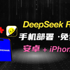 在手机上本地部署DeepSeek R1模型：单机离线版 | 没有网络也能用 | 开源免费 | 无限使用！安卓+iPhone一次搞定