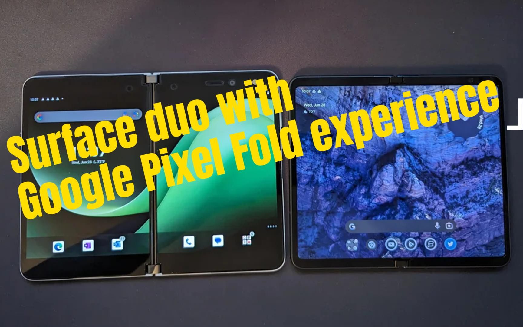 如何在surface duo上安装安卓13，体验Google Pixel Fold