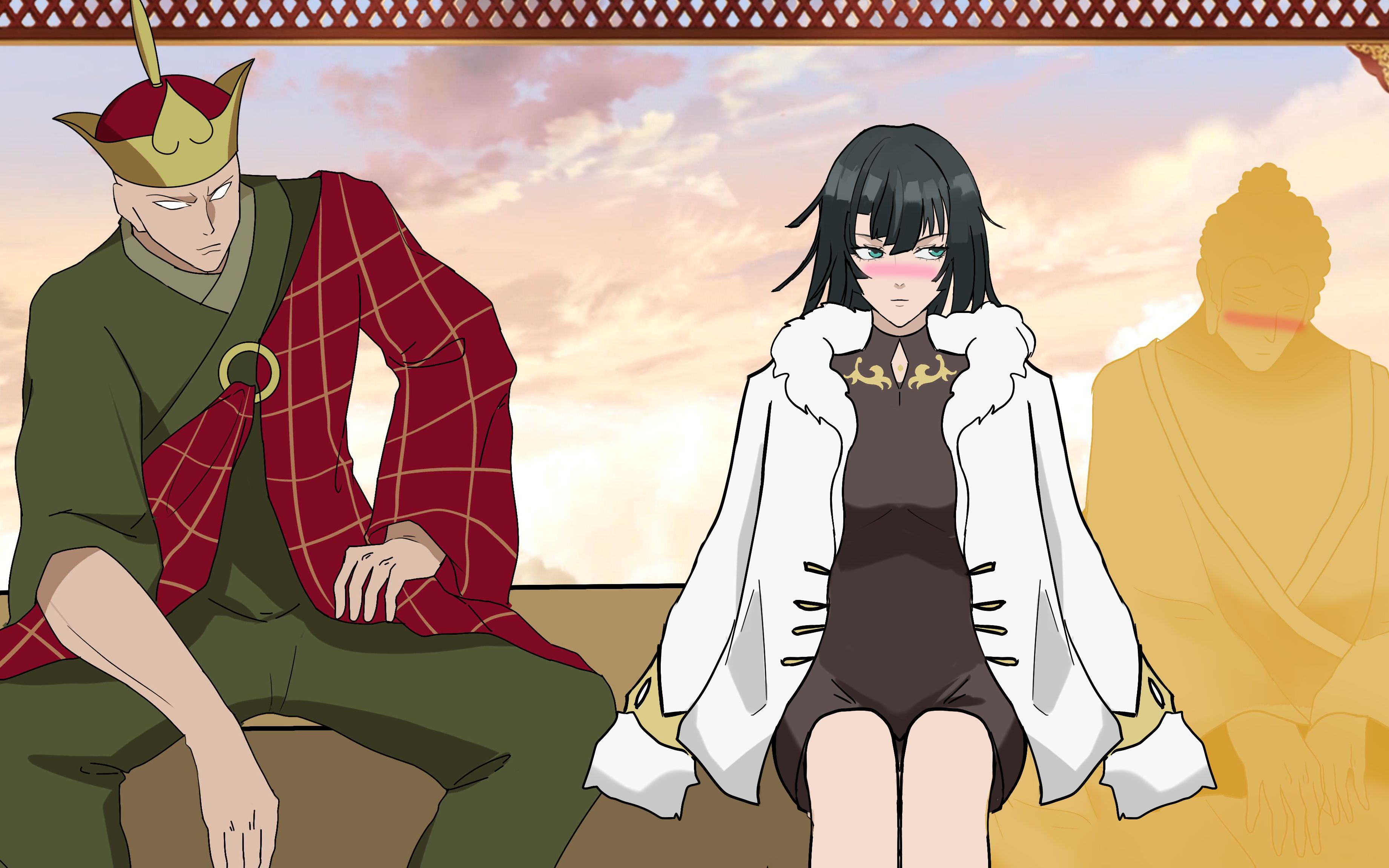 唐僧：女妖怪？无所谓，我会出手!