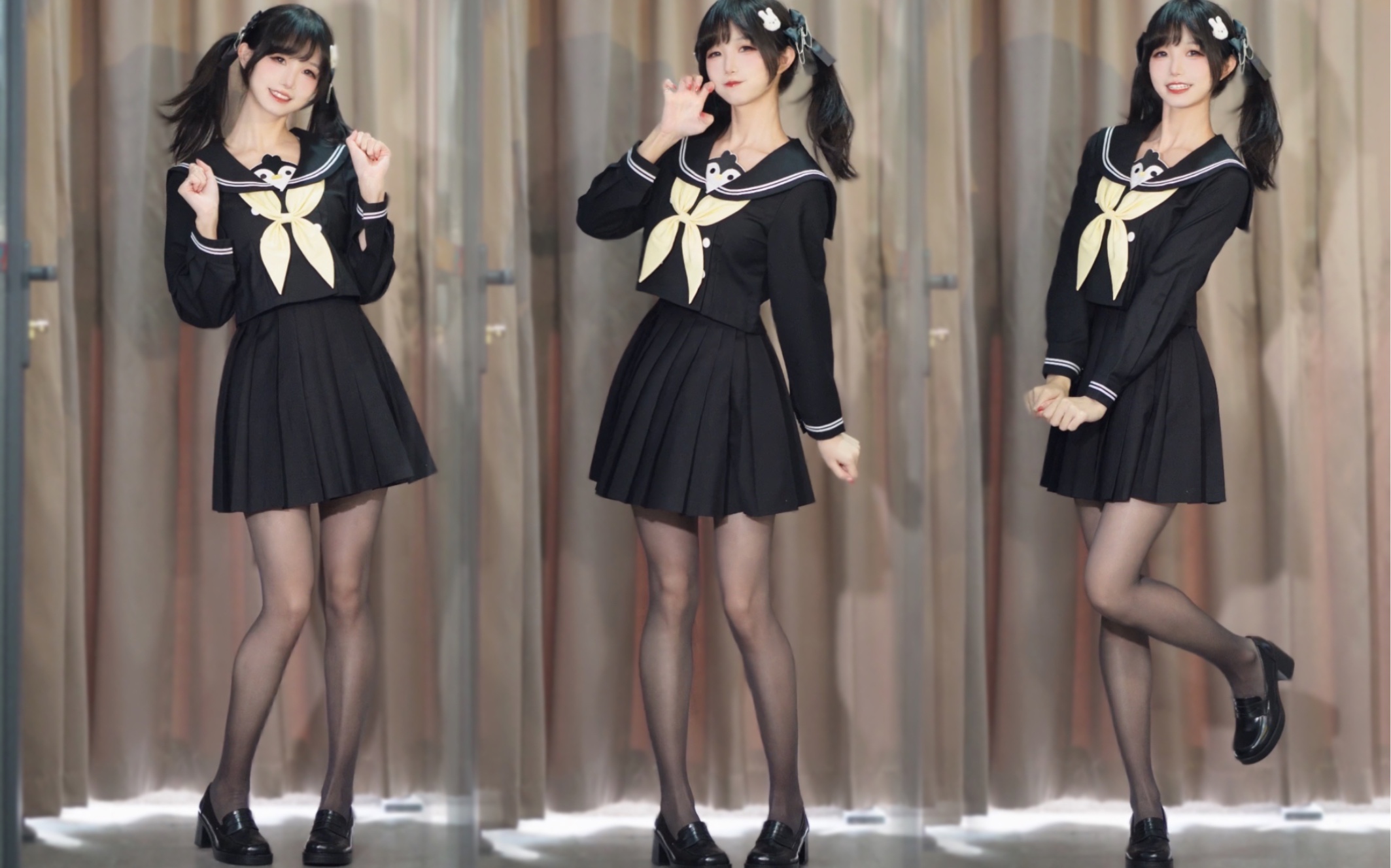 小家伙蹦蹦跳跳可爱捏～