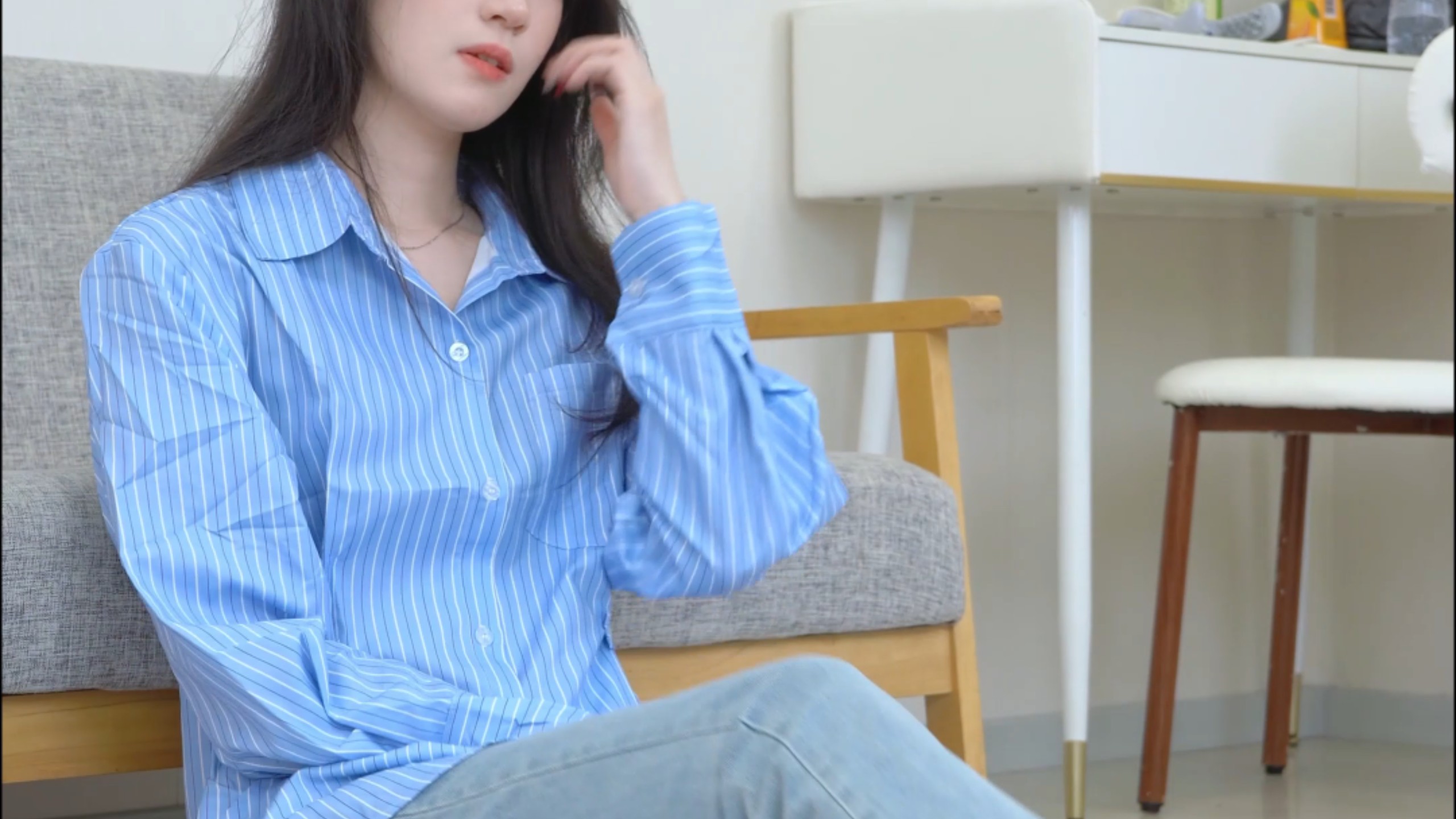 绮梦摄影，模特小艺，牛仔裤01
