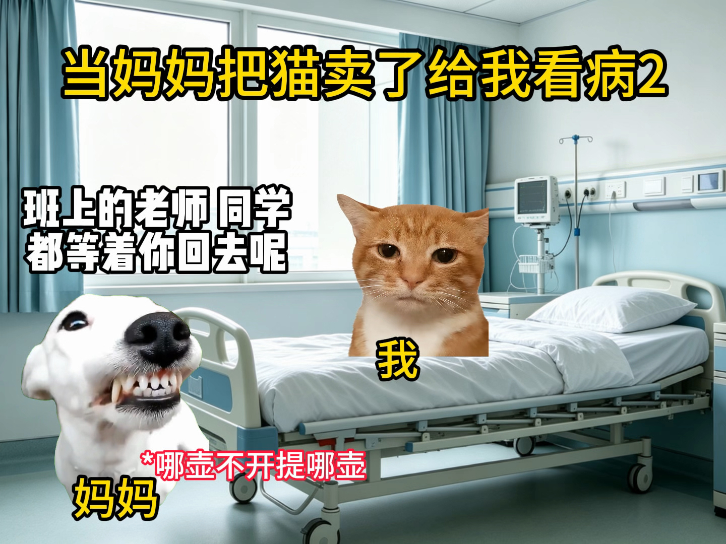 当妈妈把猫卖了给我看病2