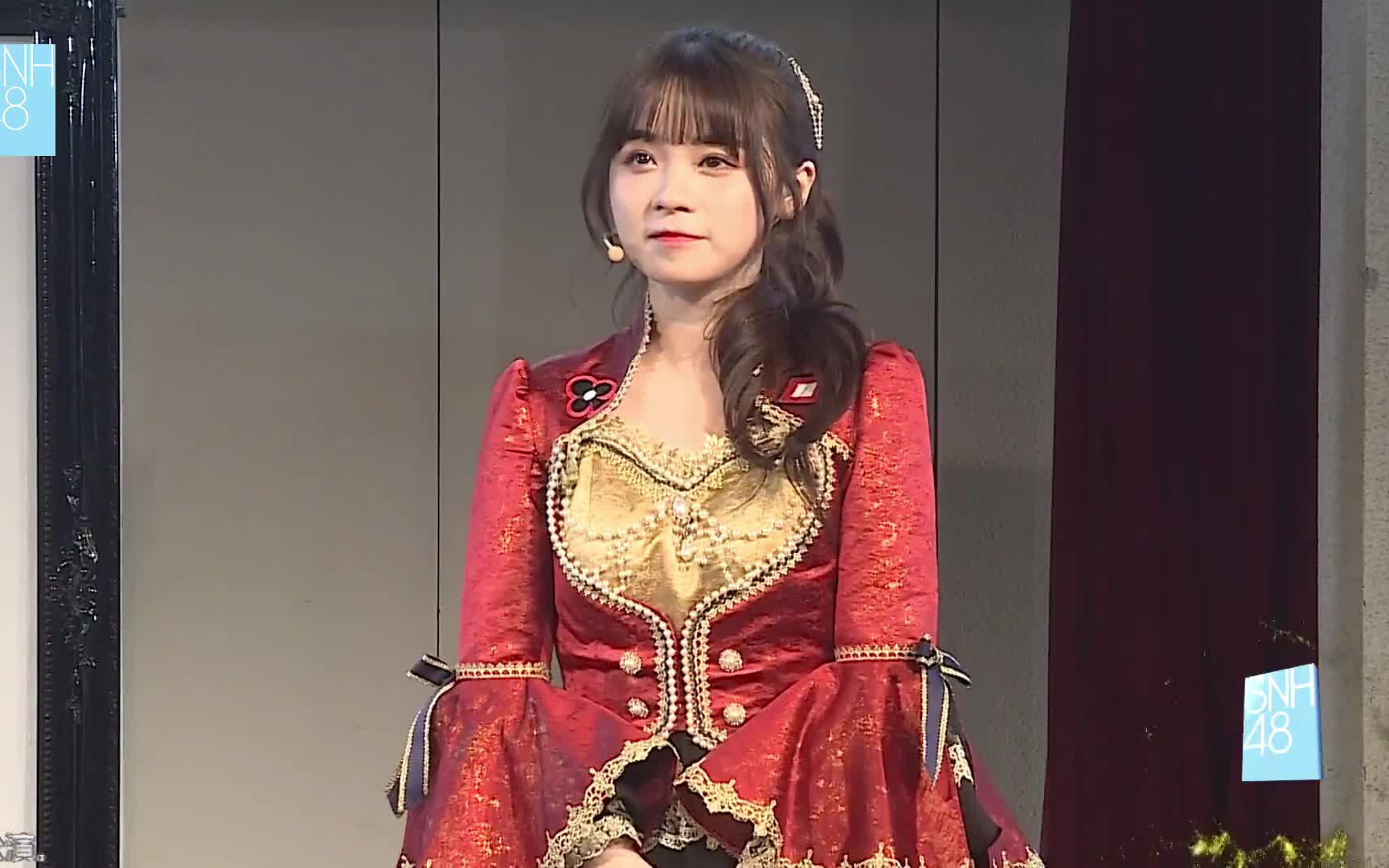 snh48颜沁mc1你对这套公演有什么看法或想法20210709