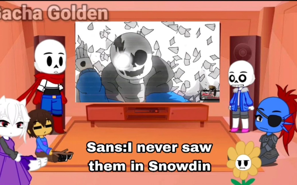 UNDERTALE & UNDERFELL REACT TO VHS!SANS VS WIKI!SANS (REQUEST)