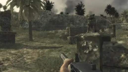 使命召唤5 COD5|世界大战|最高难度|一命通关|突破点 有解说