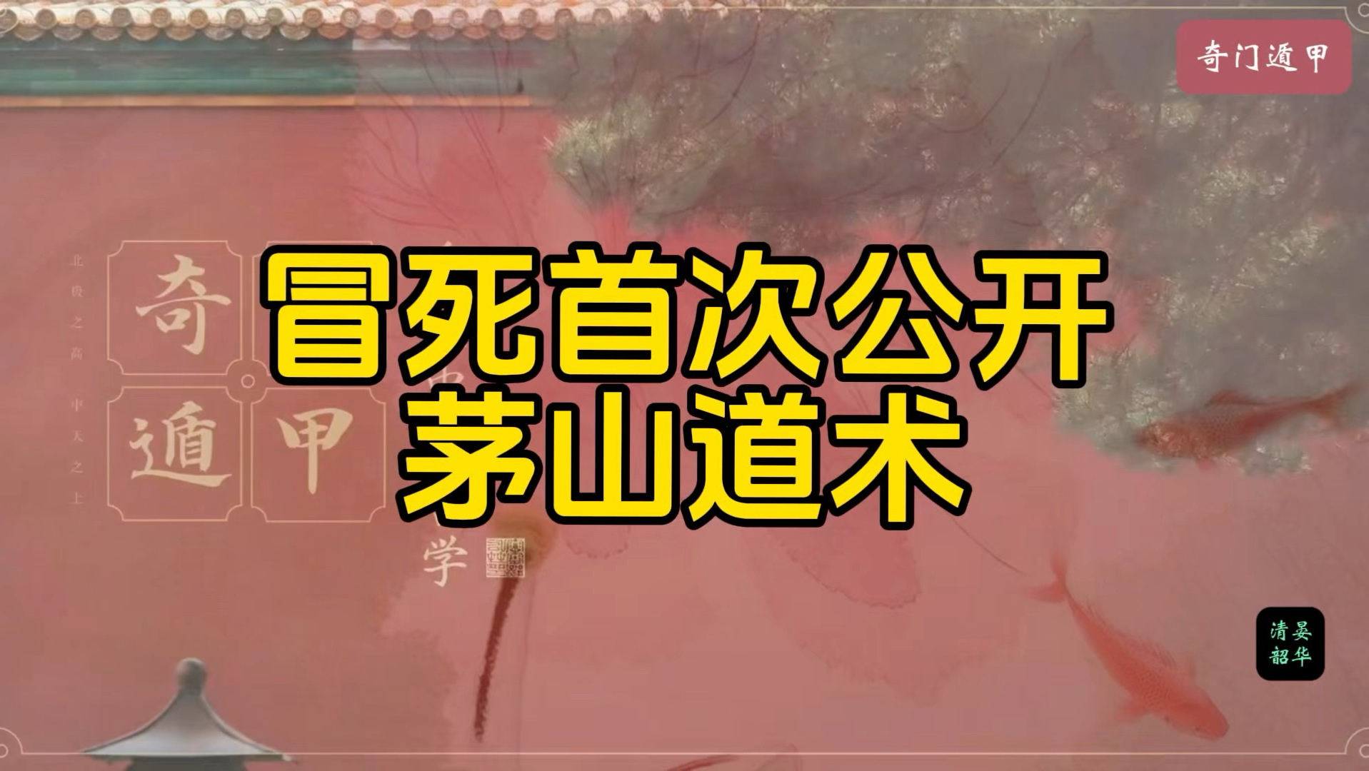 首次公开 道家真传（致富秘诀）