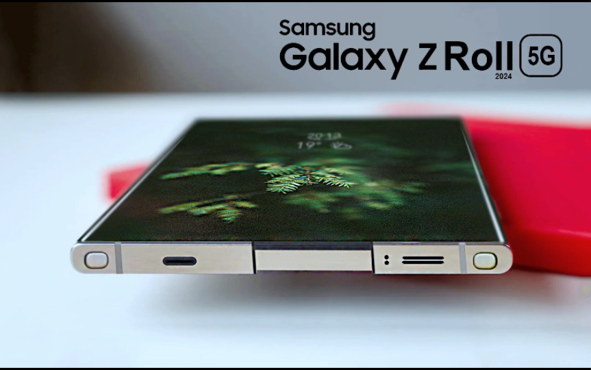 三星Galaxy Z Roll 5G,明年将发布卷屏设计手机哔哩哔哩bilibili