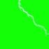 【绿幕素材】雷声+闪电绿幕素材效果无版权无水印自取［1080p HD］